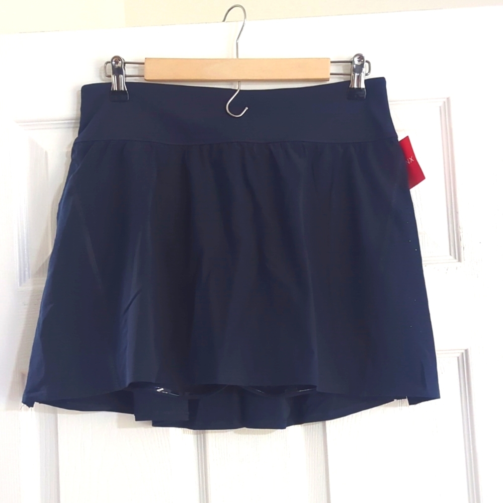 NWT Spanx Navy Blue Skort, Size Large